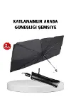 Katlanabilir Ön Cam Güneşliği Şemsiye – Her Araca Uygun Isı ve Işık Koruması-1