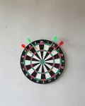17 İnç Profesyonel Dart Tahtası Dayanıklı Yapı ve 4 Metal Dart Oku-1