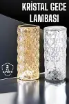Gece Lambası Kristal Lamba Dokunmatik Şarjlı Hediyelik-2