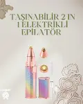 Mini Elektrikli Epilatör Cihazı – USB Şarjlı, Acısız Yüz ve Kaş Bakım Aleti-1