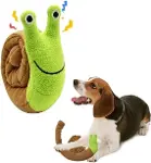 Salyangoz Peluş Köpek Sesli Oyuncağı Ödül Mama Saklama Ve Çiğneme Oyuncağı 1 ADET-2
