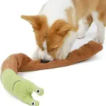 Salyangoz Peluş Köpek Sesli Oyuncağı Ödül Mama Saklama Ve Çiğneme Oyuncağı 1 ADET-3