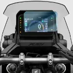 Honda Adv350 İle Uyumlu Motosiklet Ekran Koruyucu 5 İnç Tft Dijital Gösterge Paneli İçin 9h Kırılmaz-2
