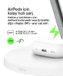 BoostCharge 3'ü 1 Arada Qi2 şarj cihazı, MagSafe uyumlu kablosuz şarj istasyonu, Apple iPhone 17 Ser-5
