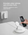 BoostCharge 3'ü 1 Arada Qi2 şarj cihazı, MagSafe uyumlu kablosuz şarj istasyonu, Apple iPhone 17 Ser-7