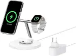 BoostCharge 3'ü 1 Arada Qi2 şarj cihazı, MagSafe uyumlu kablosuz şarj istasyonu, Apple iPhone 17 Ser-1