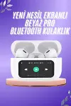 Dokunmatik Ekranlı ANC/ENC Yeni Nesil Pro Bluetooth Kulaklık Dokunmatik Ekran-2
