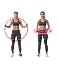 Masajlı Akıllı Hula Hoop Ayarlanabilir Fitness Çemberi-3