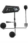 Yeni Nesil Dinleme Ve Konuşma Özellikli Intercom Kask Kulaklığı 5.0 Bluetooth-3