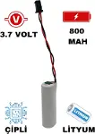 3.7 Volt 800 Mah Şarj Edilebilir Şarjlı Pil Kumandalı Araba Ve Oyuncaklarla Uyumlu Yedek Pil-1