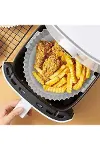 Renkli Isıya Dayanıklı Yıkanılabilir Silikon Fırın Ve Airfryer Yuvarlak Pişirme Matı 20 Cm-3