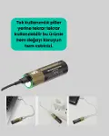 Yüksek Performanslı AA USB Şarjlı Lityum Pil | 1.5V Sabit Güç | 2’li Paket-3