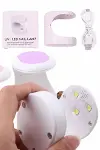 Kalıcı Oje Protez Tırnak Uv Led Kuturucu Oje Jel Tırnak Kurutucu-3