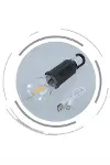 Taşınabilir Askılı Ampul Kamp Lambası Askılı Type-C Şarjlı Bahçe Lambası-4