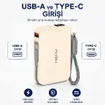 Armor Series HP-AP03Y 10.000 mAh Qualcomm Quick Charge 3.0 Dijital Ekranlı Hızlı Şarj Powerbank - Be-3