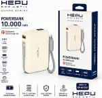 Armor Series HP-AP03Y 10.000 mAh Qualcomm Quick Charge 3.0 Dijital Ekranlı Hızlı Şarj Powerbank - Be-6