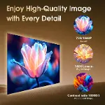 Mini Projeksiyon, 4K FHD 1920x1080P, 180° Döndürülebilir, Taşınabilir, WiFi 6 ve BT 5.2, Android ve-5
