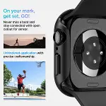 Apple Watch 46mm Seri 11/10 ile Uyumlu Kılıf Thin Fit Black - ACS08601-6