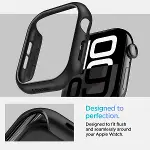 Apple Watch 46mm Seri 11/10 ile Uyumlu Kılıf Thin Fit Black - ACS08601-7