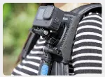Backpack Strap Mount – Telesin GP-BPM-003 GoPro, DJI Osmo Action, Insta360 ile Uyumlu Aksiyon Kamera-3