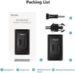 Backpack Strap Mount – Telesin GP-BPM-003 GoPro, DJI Osmo Action, Insta360 ile Uyumlu Aksiyon Kamera-5