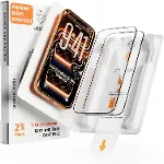 Premium iPhone 18 Pro / 17 Pro Ekran Koruyucu 2'li Paket, Ultra HD Netlik & İnce Siyah Çerçeve, 9H+-1