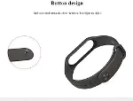 Ehr. Xiaomi Mi Band 3/4 / 5/6 / 7 Uyumlu Klasik Silikon Kordon-3