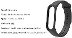 Ehr. Xiaomi Mi Band 3/4 / 5/6 / 7 Uyumlu Klasik Silikon Kordon-4