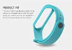 Ehr. Xiaomi Mi Band 3/4 / 5/6 / 7 Uyumlu Klasik Silikon Kordon-5