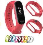 Ehr. Xiaomi Mi Band 3/4 / 5/6 / 7 Uyumlu Klasik Silikon Kordon-8