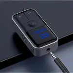 Bluetooth 5.4 Kablosuz Ses Alıcı-Verici Adaptör, LCD Ekranlı, 10 Metre Menzilli, TF Kart Destekli, Y-5
