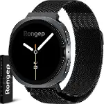Samsung ile Uyumlu [2025] Metal Hasır Kordon Galaxy Watch 8 44mm/40mm/Classic 46mm için Manyetik Tas-1