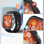 Huawei Watch Fit 4 Pro için Kılıf 360 Full Round Soft Silicone Şeffaf [Watch Fit 4 Pro ile Uyumlu Kı-3