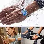 Huawei Watch Fit 4 Pro için Kılıf 360 Full Round Soft Silicone Şeffaf [Watch Fit 4 Pro ile Uyumlu Kı-4
