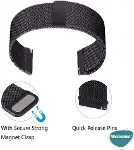 Garmin Venu 3 Milanese Loop Kordon (Garmin Venu 3 ile Uyumlu Kordon, Akıllı Saat Kayışı)-7