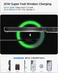 Galaxy S26 Plus ile Uyumlu Şeffaf Magnet Kılıf Ultra Hybrid Mag Fit Clear White - ACS10964-2
