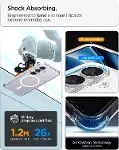 Galaxy S26 Plus ile Uyumlu Şeffaf Magnet Kılıf Ultra Hybrid Mag Fit Clear White - ACS10964-7