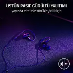 Moray - 24/7 Streaming için ergonomik kulak içi kulaklık (hibrit çift sürücü tasarımı, ergonomik düz-5