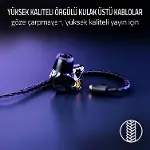 Moray - 24/7 Streaming için ergonomik kulak içi kulaklık (hibrit çift sürücü tasarımı, ergonomik düz-6