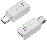 Type C to Lightning Kulaklık Dönüştürücü iPhone iPad Yuva Çevirici Müzik Dinleme Arama OTGKL (2)-1