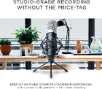 MPM-1000 - Podcast, akış, şarkı söyleme, tele-çalışma ve oyun için masa standı ve kablolu XLR konden-2
