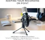 MPM-1000 - Podcast, akış, şarkı söyleme, tele-çalışma ve oyun için masa standı ve kablolu XLR konden-3