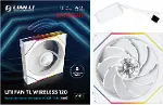 UNI FAN REVERSE TL WIRELESS 1x120mm Beyaz Kasa Fanı (G99.12RTL1W1W.00)-5