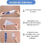 SOGUD Tüy Toplayıcı Set 7 Rulo + 1 Sap – Toplam 420 Yaprak – Kedi Köpek Tüyü ve Toz Temizleyici – Gi-7