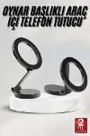 Araç Içi Telefon Tutucu İOS Uyumlu Magsafe Manyetik Mıknatıslı-2
