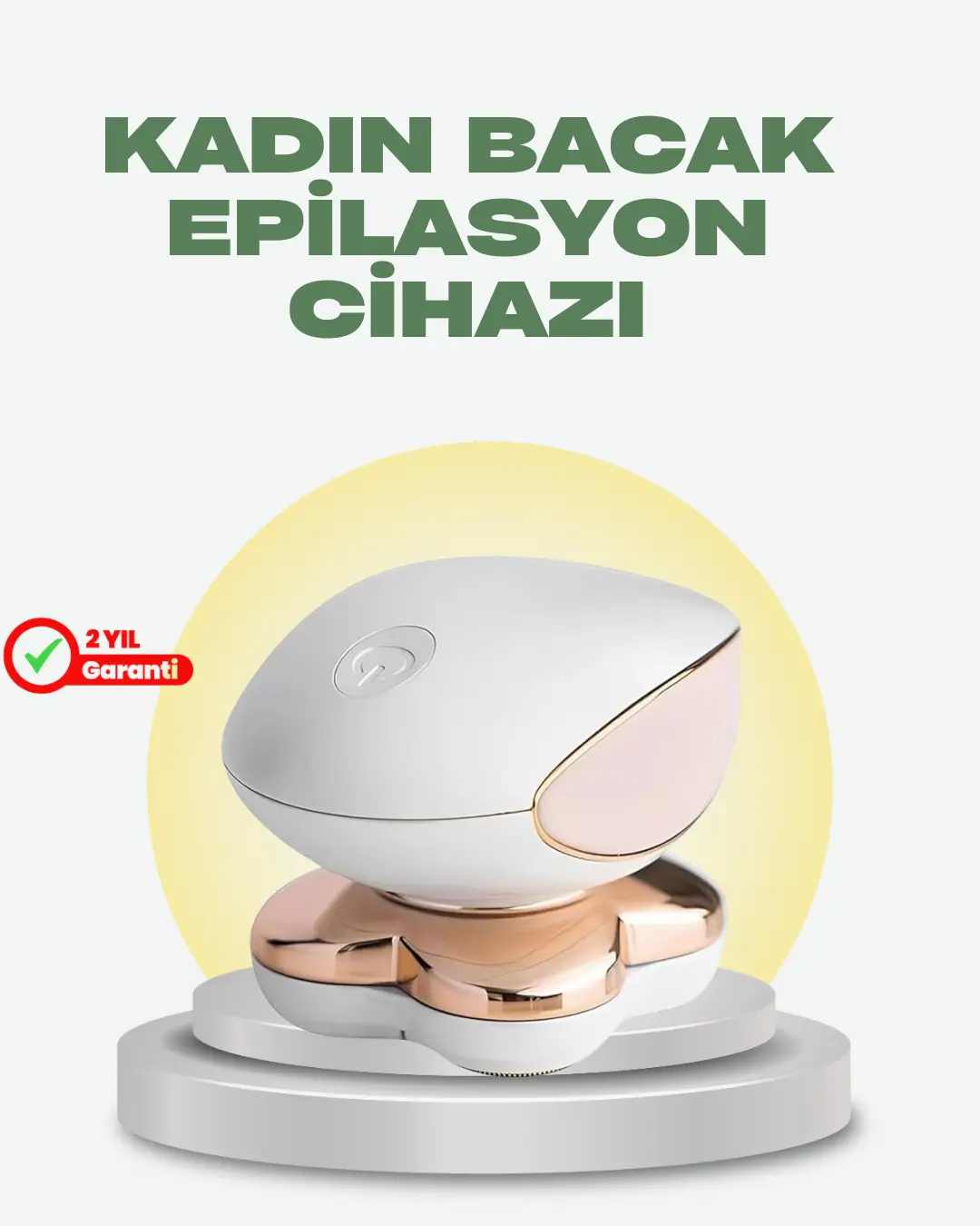 Vücut Tüy Temizleme Cihazı Ağrısız Tıraş Dört Kesici Başlık