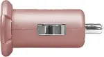 5513 2 Mini Girişli Usb Araç Şarj Cihazı, Pembe-2