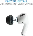Apple AirPods Pro Generation 1 & 2 için Köpük Kulak Uçları, Çeşitli S, M & L, 3 Çift - Üstün Konfor,-3