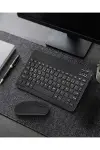 Bluetooth Klavye Mouse Seti Taşınabilir Wireless Bilgisayar Aksesuarı-1