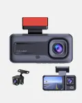 Üç Kameralı Dash Cam 170° Geniş Açılı Full HD Gece Görüşlü-5